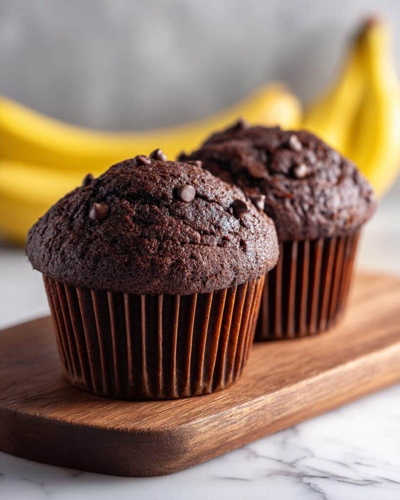 Chocolate Banana Muffins Recipe