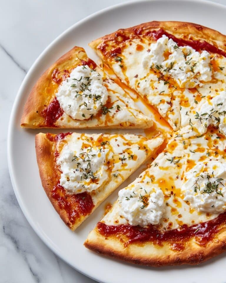 Hot Honey Ricotta Pizza Recipe