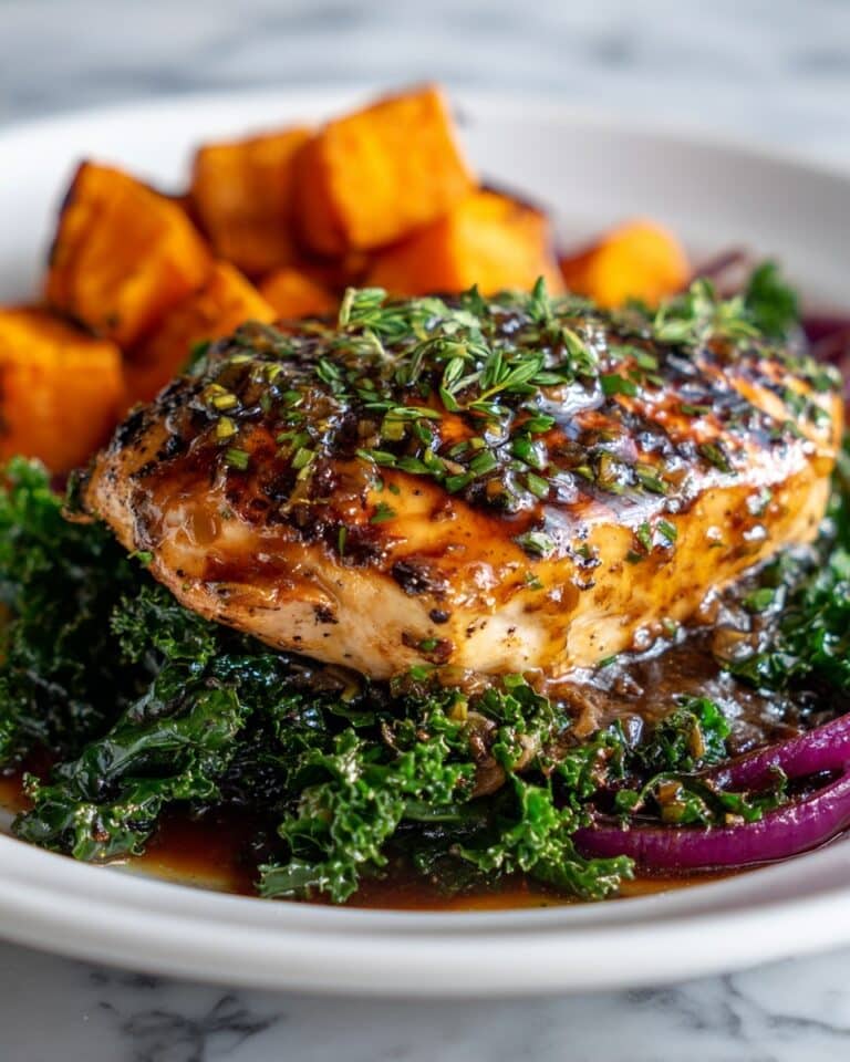 Maple Dijon Chicken Sweet Potato Bowls Recipe