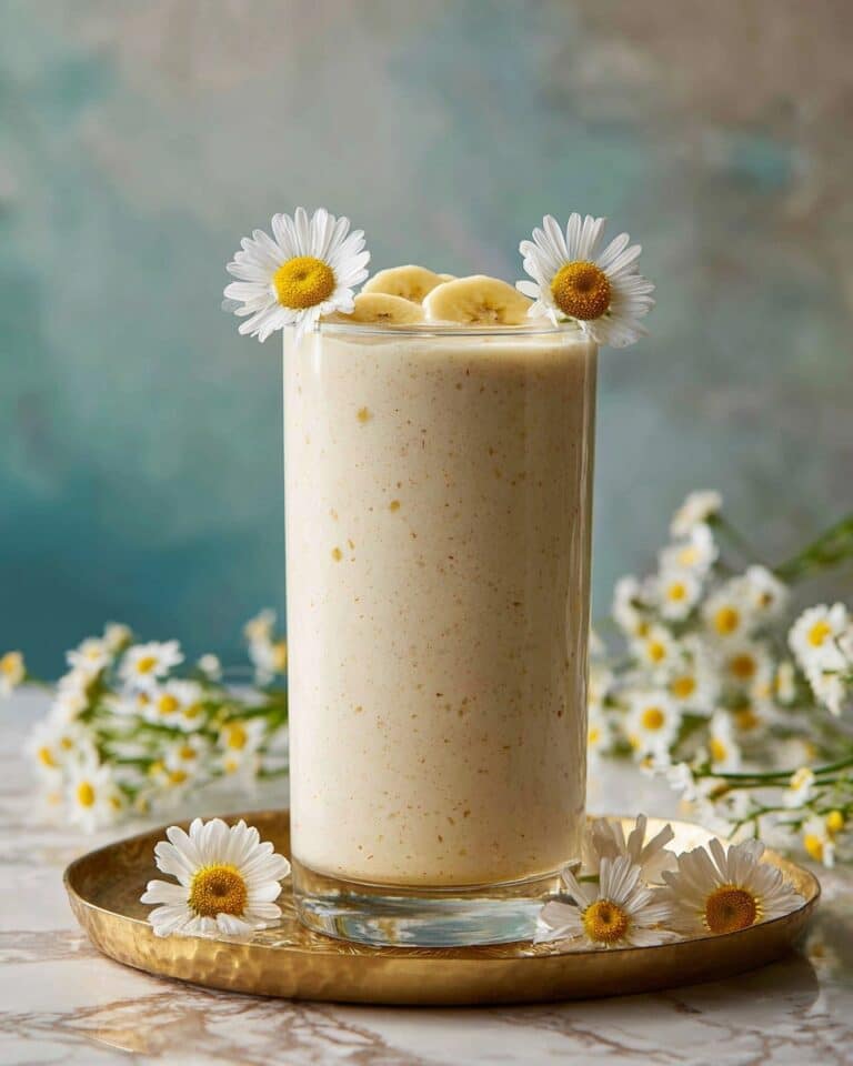 Banana Chamomile Tea Smoothie for Instant Relaxation Recipe