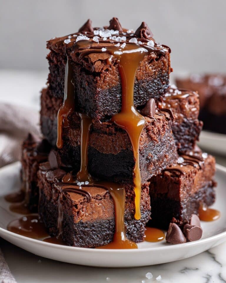 Caramel Chocolate Brownies Recipe