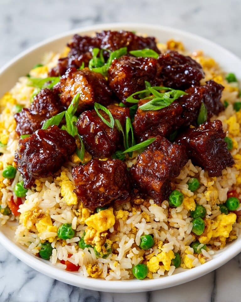 One-Pan Honey BBQ Chicken Rice Recipe