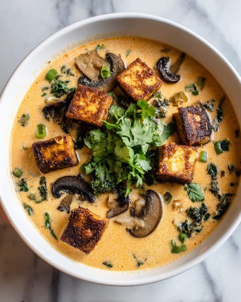 Thai Coconut Soup (Vegan) Recipe