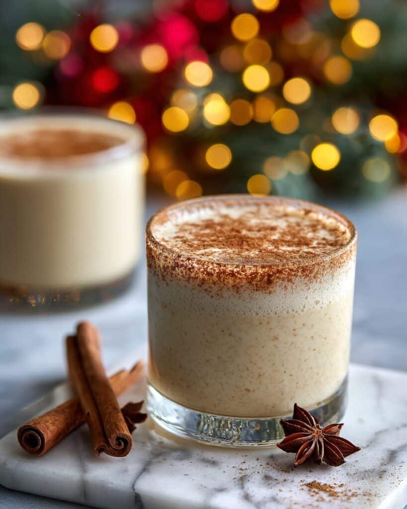 Easy Homemade Non-Alcoholic Eggnog Recipe