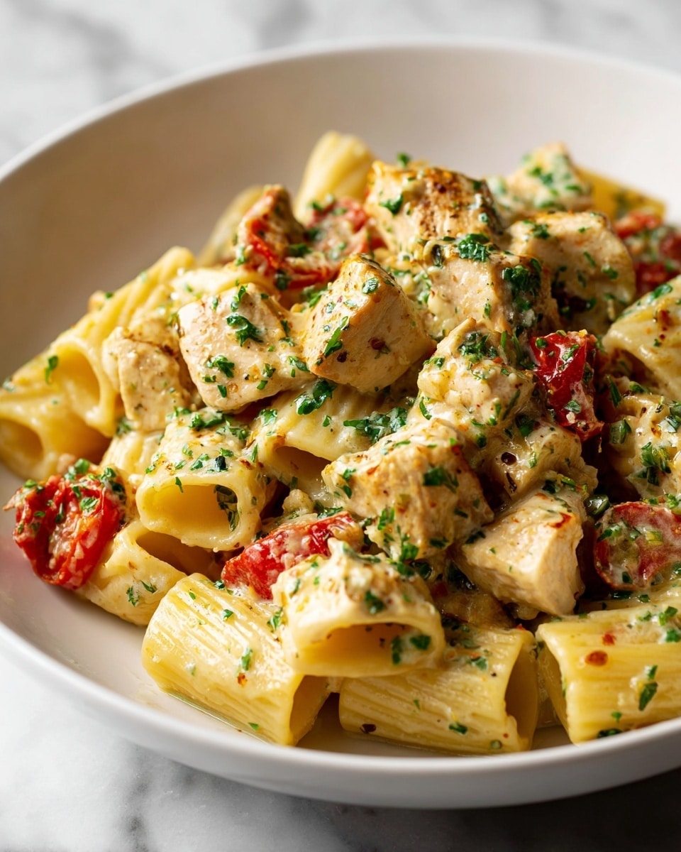 Creamy Tuscan Chicken Pasta – Easy One Pan Dinner Recipe