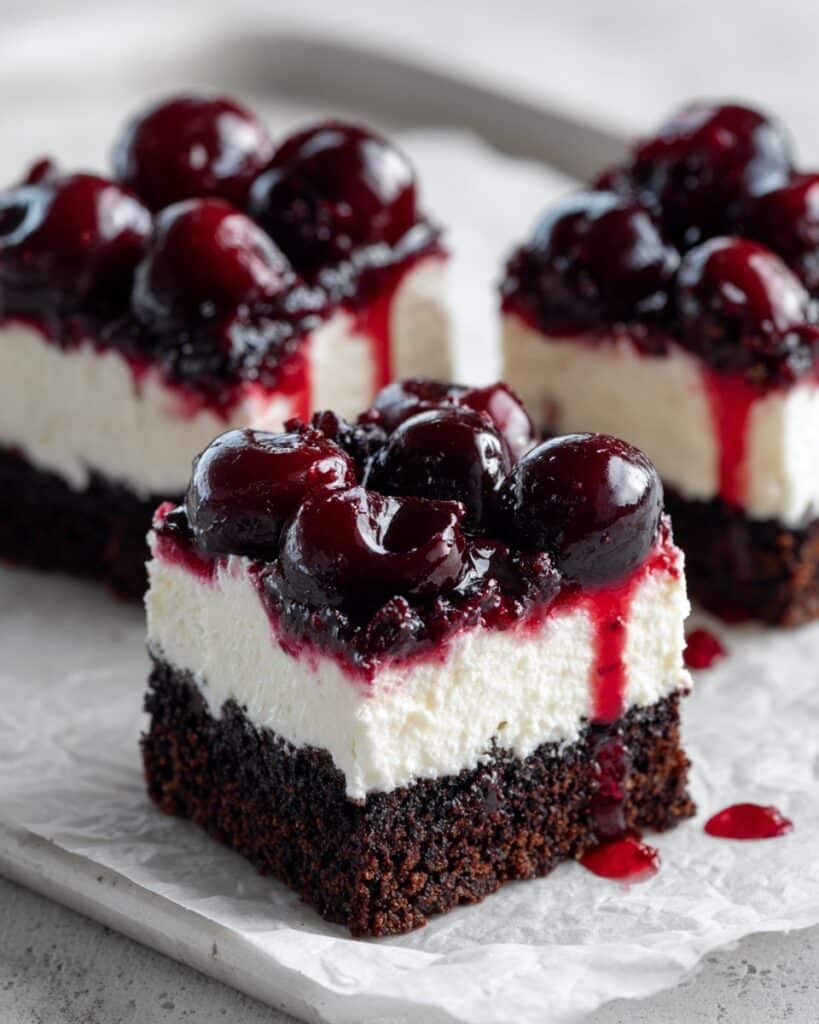 Black Forest Brownies Recipe