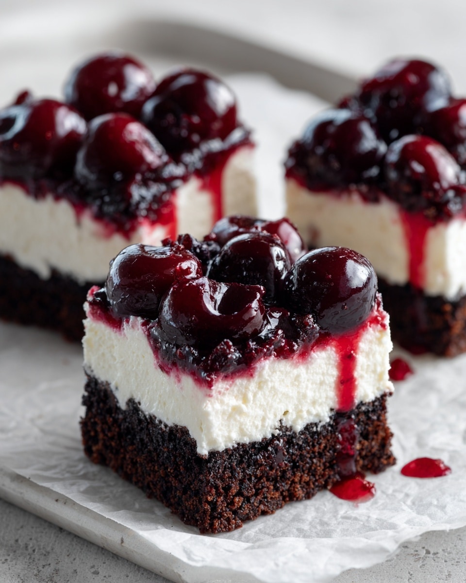 Black Forest Brownies Recipe
