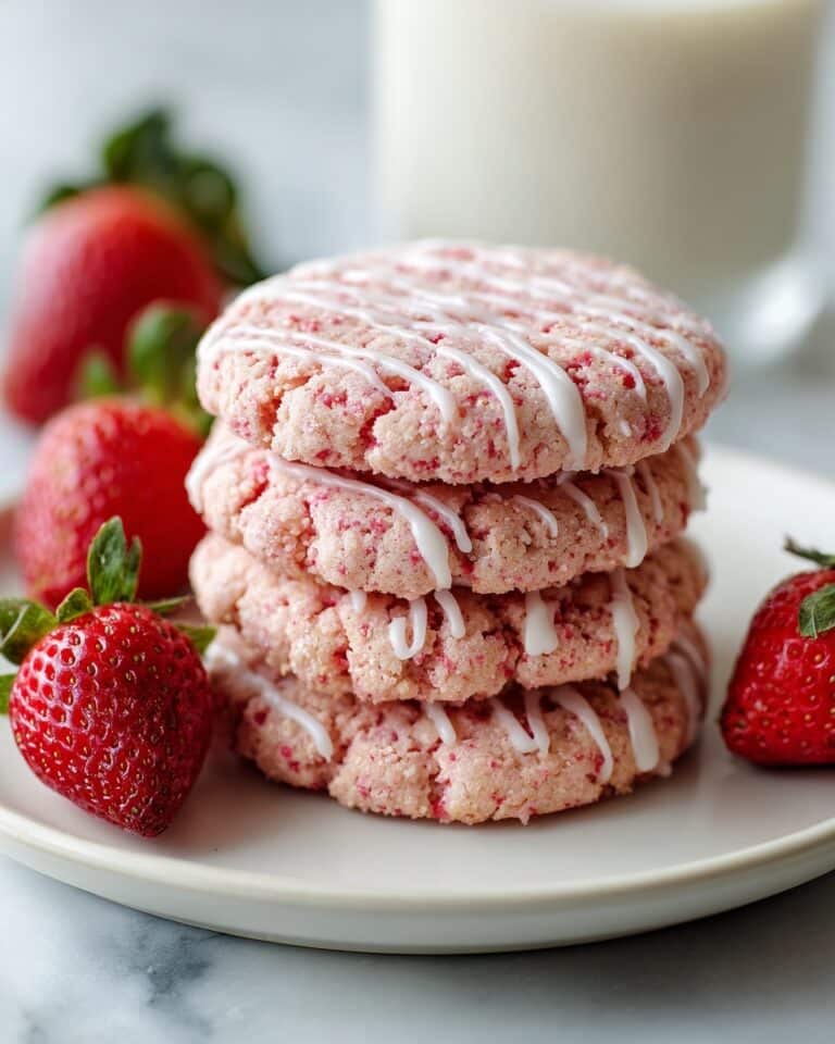 Easy Strawberry Cool Whip Cookies Recipe