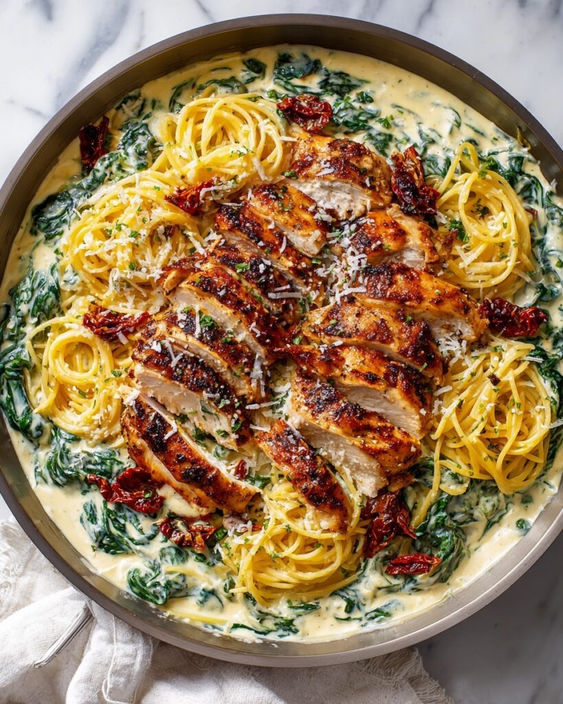 Creamy Chicken Pesto Pasta Recipe