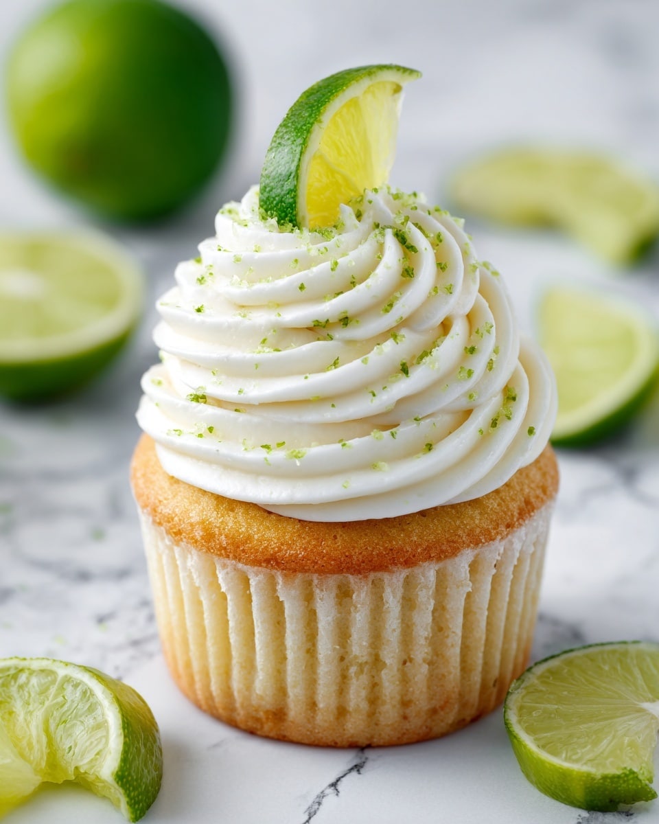 Margarita Cupcakes with Tequila Lime Frosting Recipe