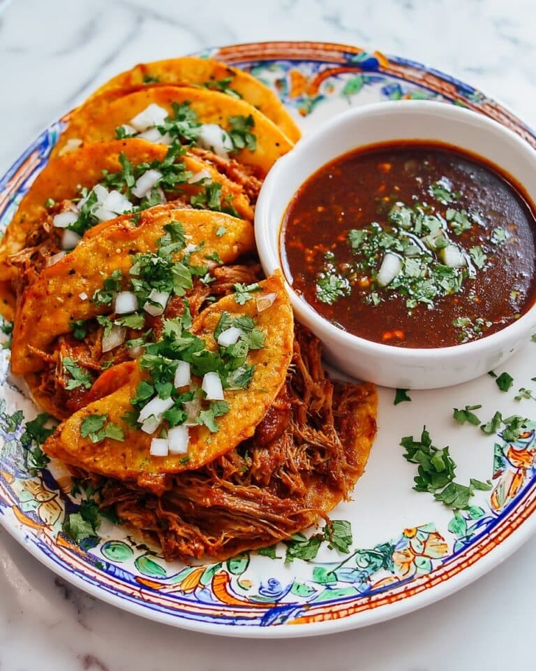 Authentic Beef Birria Tacos with Rich Chile-Based Broth Recipe