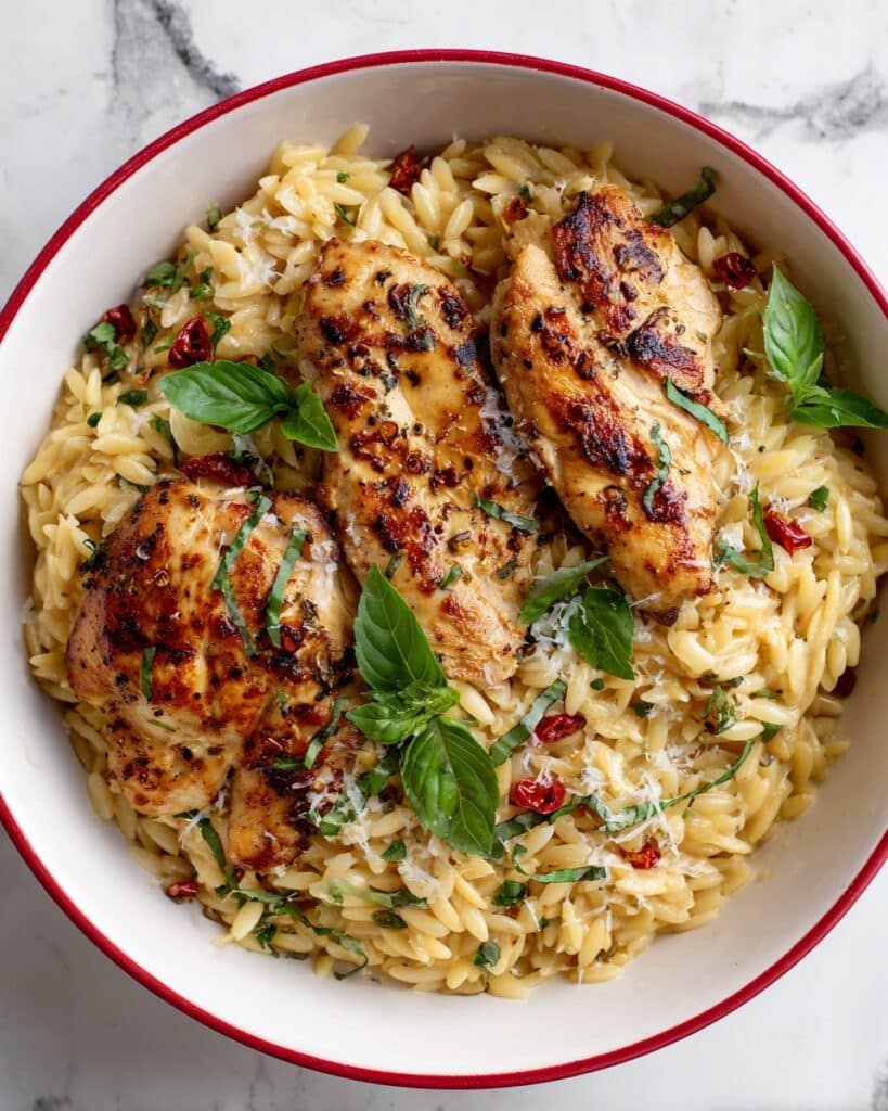 Marry Me Chicken Orzo Recipe
