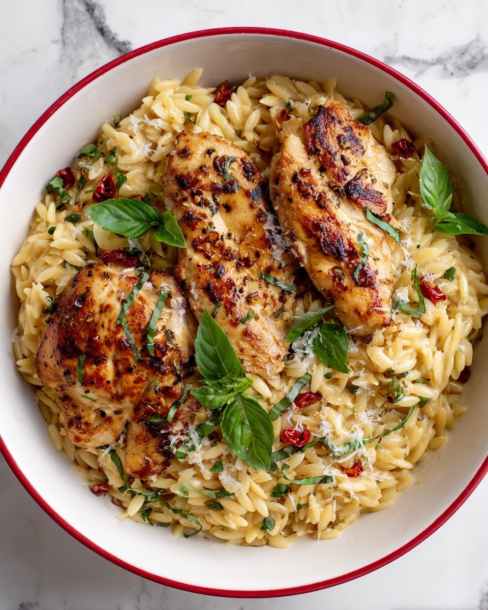 Marry Me Chicken Orzo Recipe