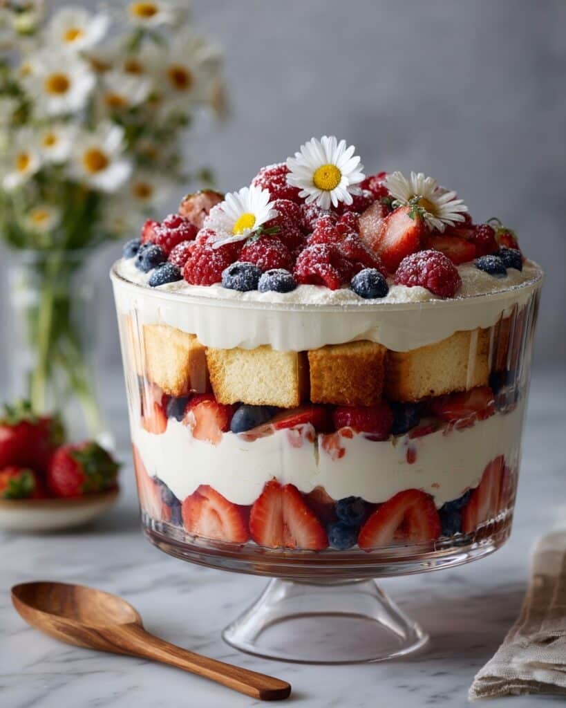 Berry Vanilla Trifle Recipe