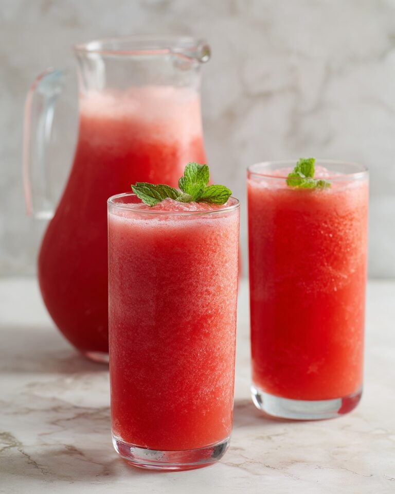Watermelon Mint Cooler Recipe