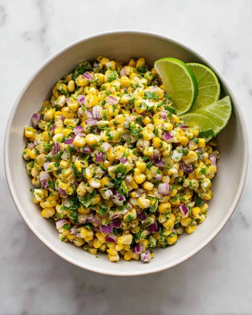 Quick Mexican Corn Salsa Recipe