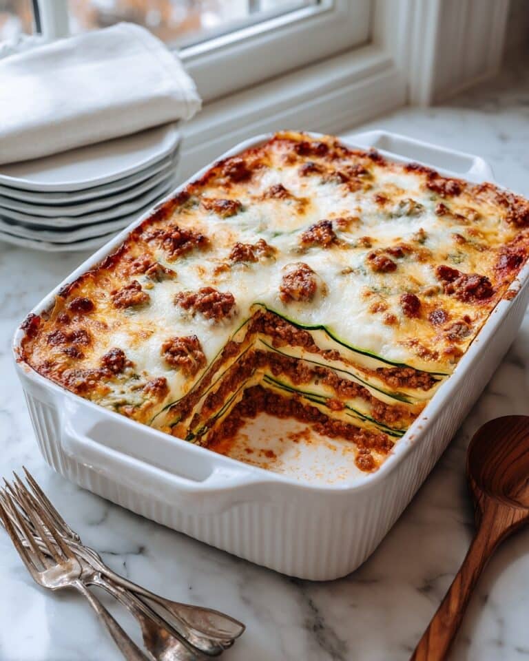 Zesty Zucchini Lasagna Delight Recipe