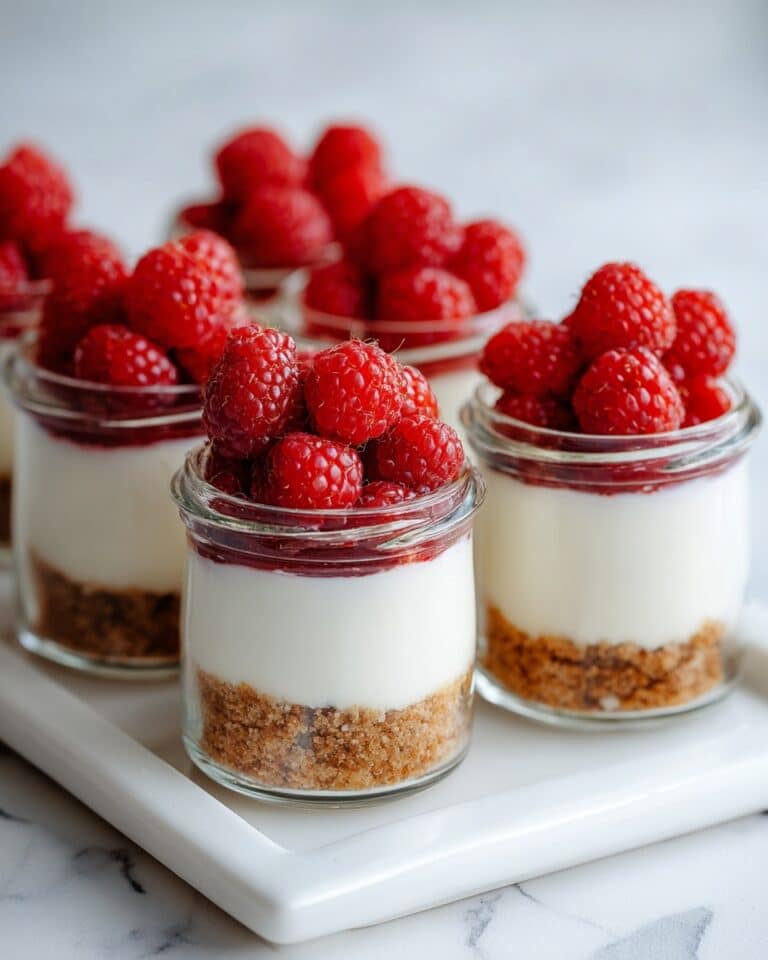 No-Bake Raspberry Cheesecake Jars: A Must-Try Summer Delight Recipe