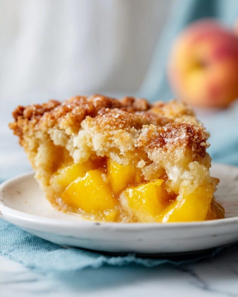 Easy Homemade Peach Cobbler Recipe