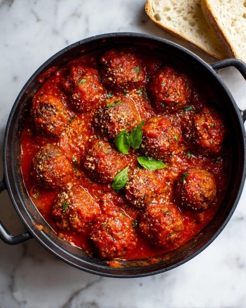 Ricotta Meatballs in Marinara Recipe