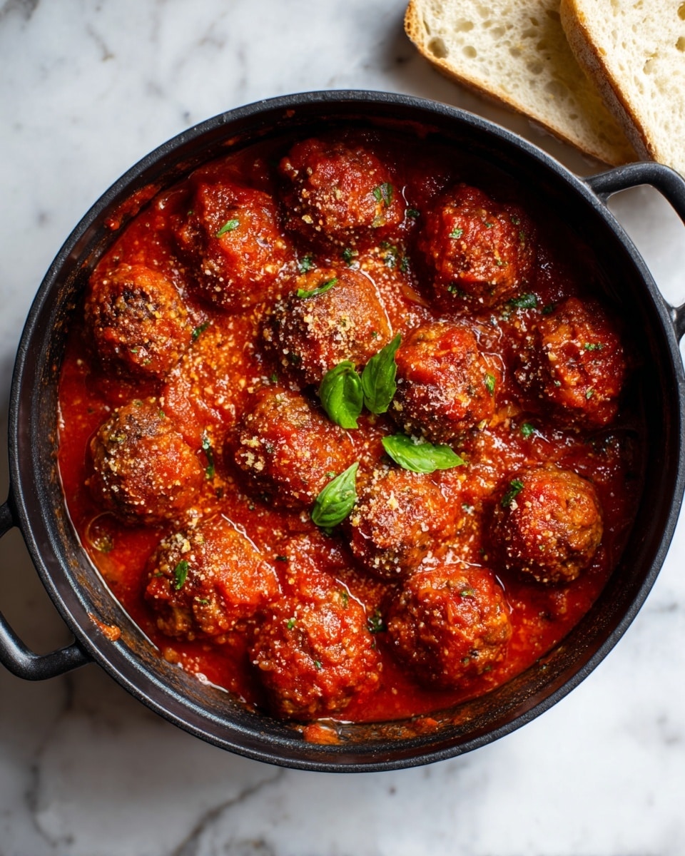 Ricotta Meatballs in Marinara Recipe