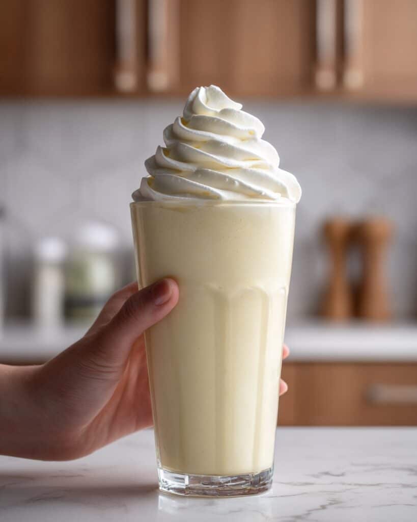 Eggnog Milkshake Recipe