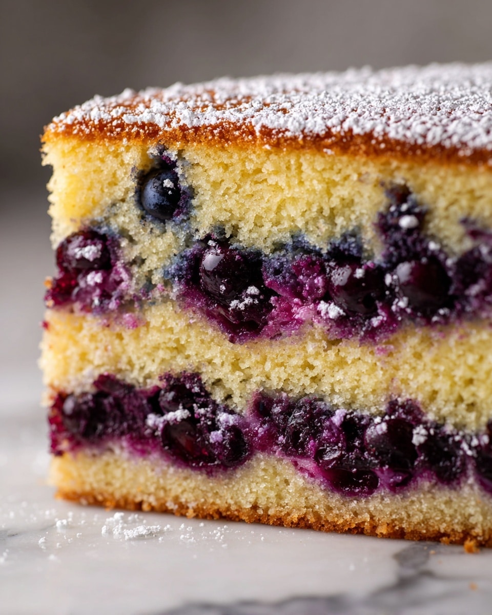 Juicy Blueberry Bread with Crackly Sugar Top Recipe