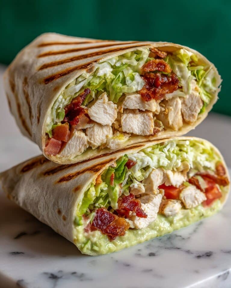 Protein Cobb Salad Wraps Recipe