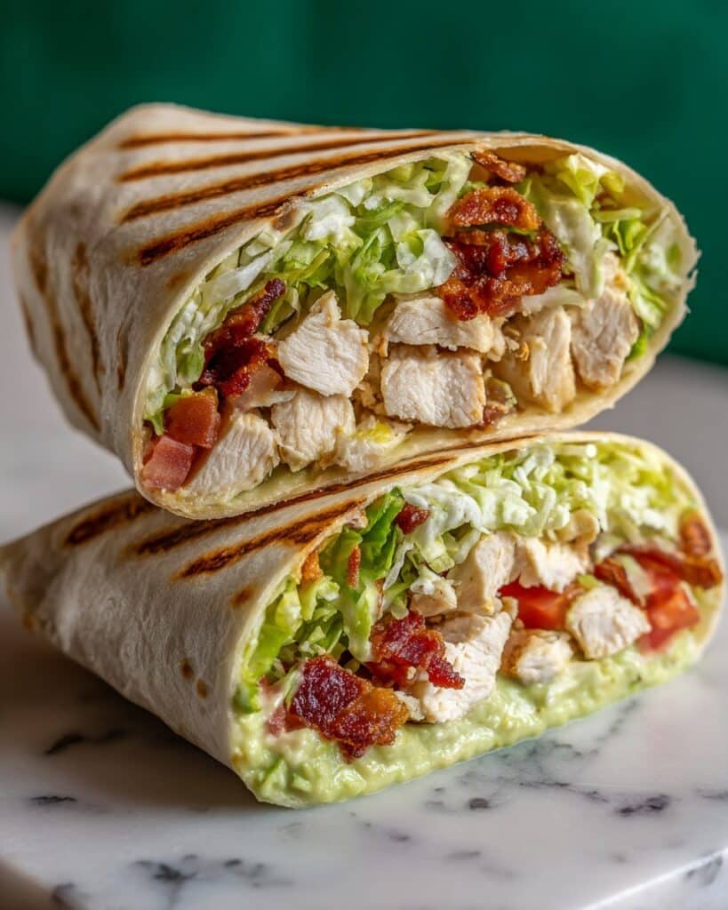 Protein Cobb Salad Wraps Recipe