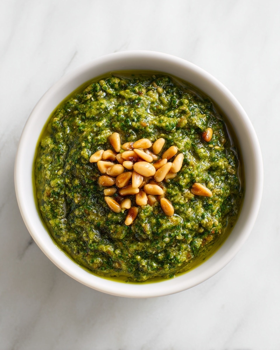 Easy Fresh Basil Pesto Recipe