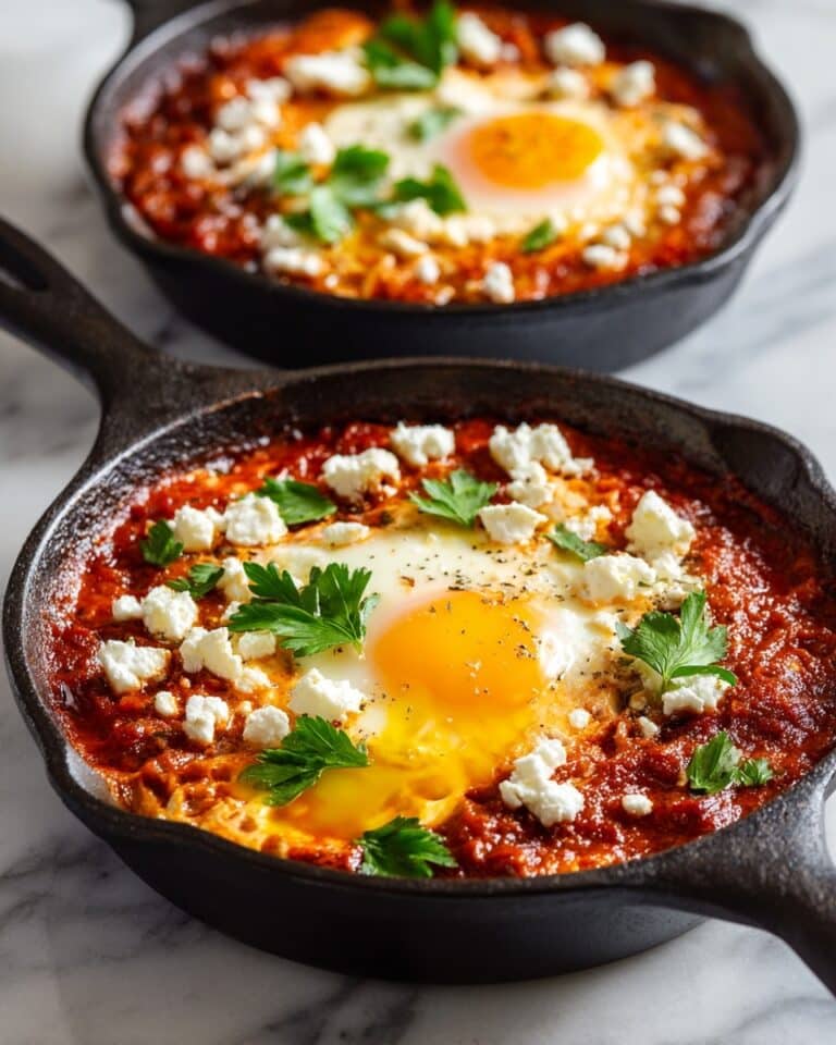 Spicy Shakshuka with Feta and Parsley Recipe