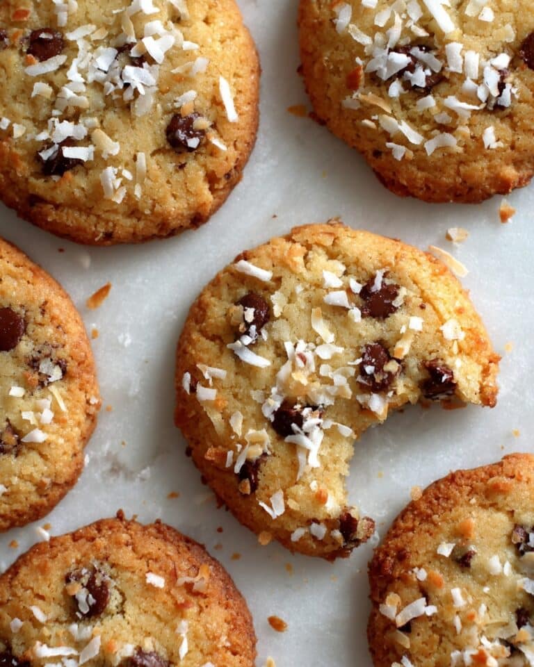 Coconut Chocolate Chip Cookies Recipe