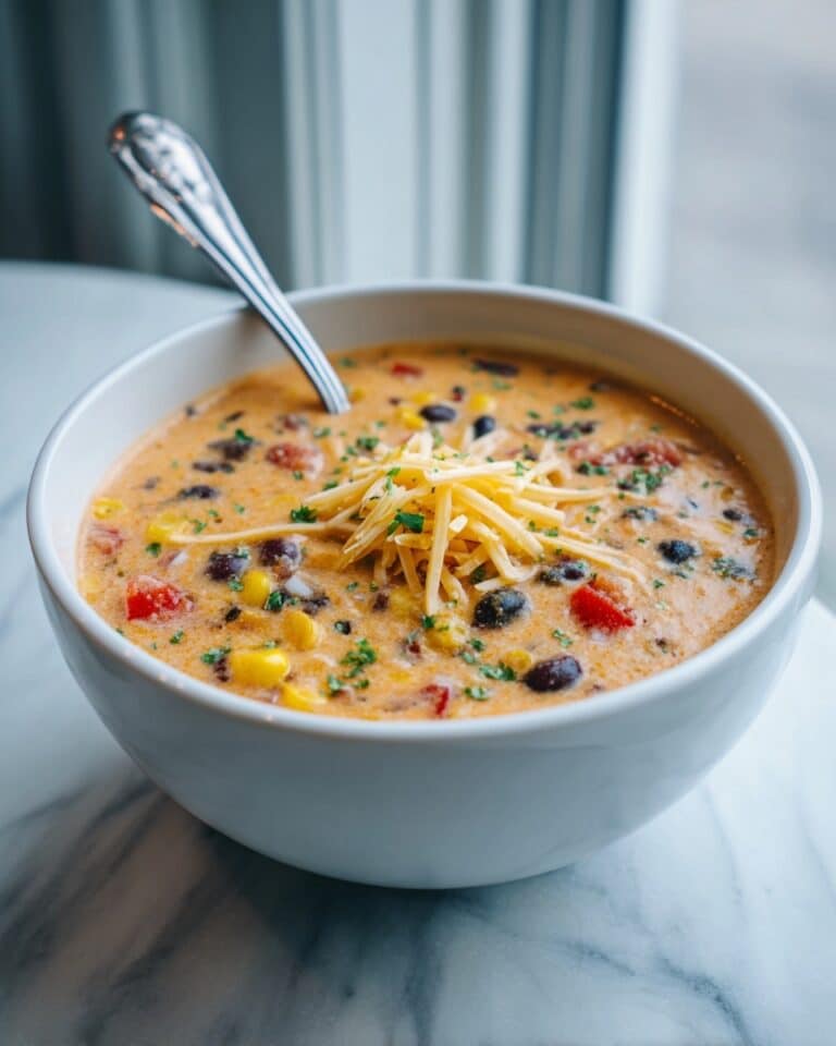 Easy Chicken Taco Soup Recipe