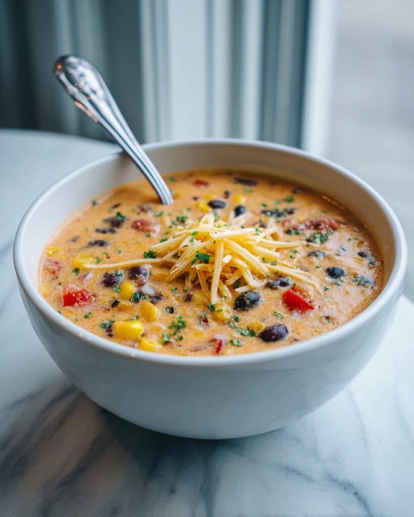 Easy Chicken Taco Soup Recipe