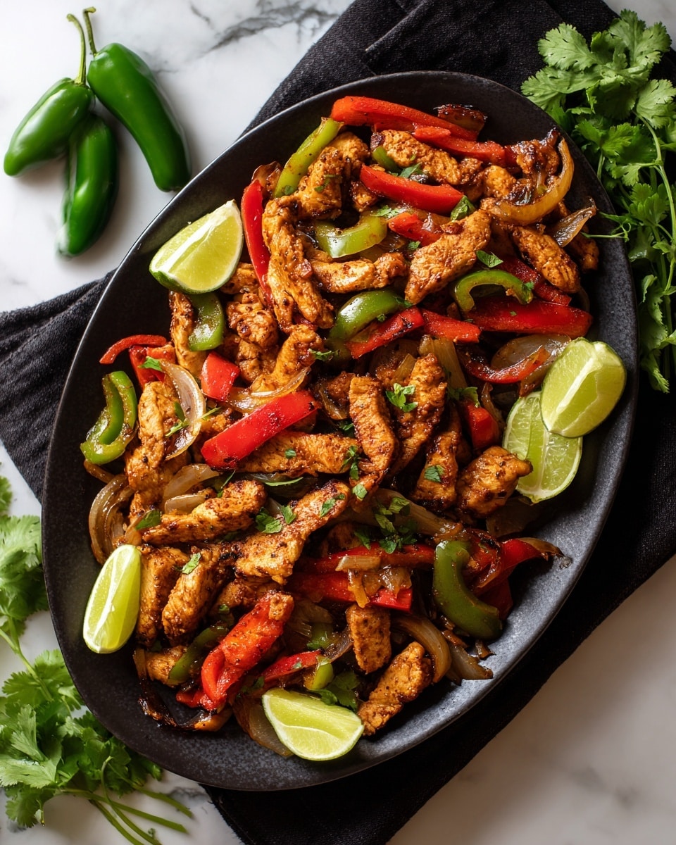 Air Fryer Chicken Fajitas Recipe