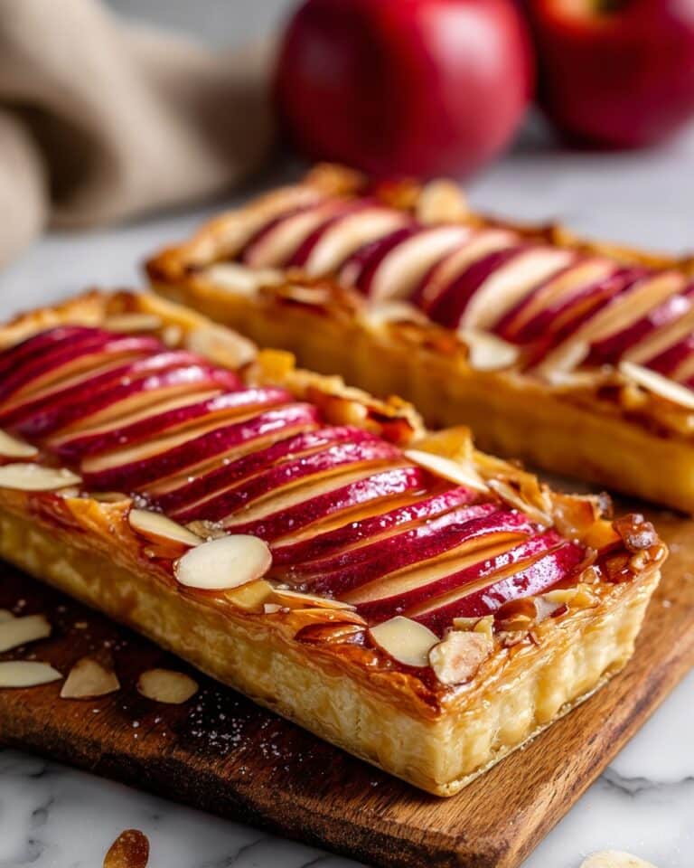 Pear and Almond Puff Pastry Tarts Recipe