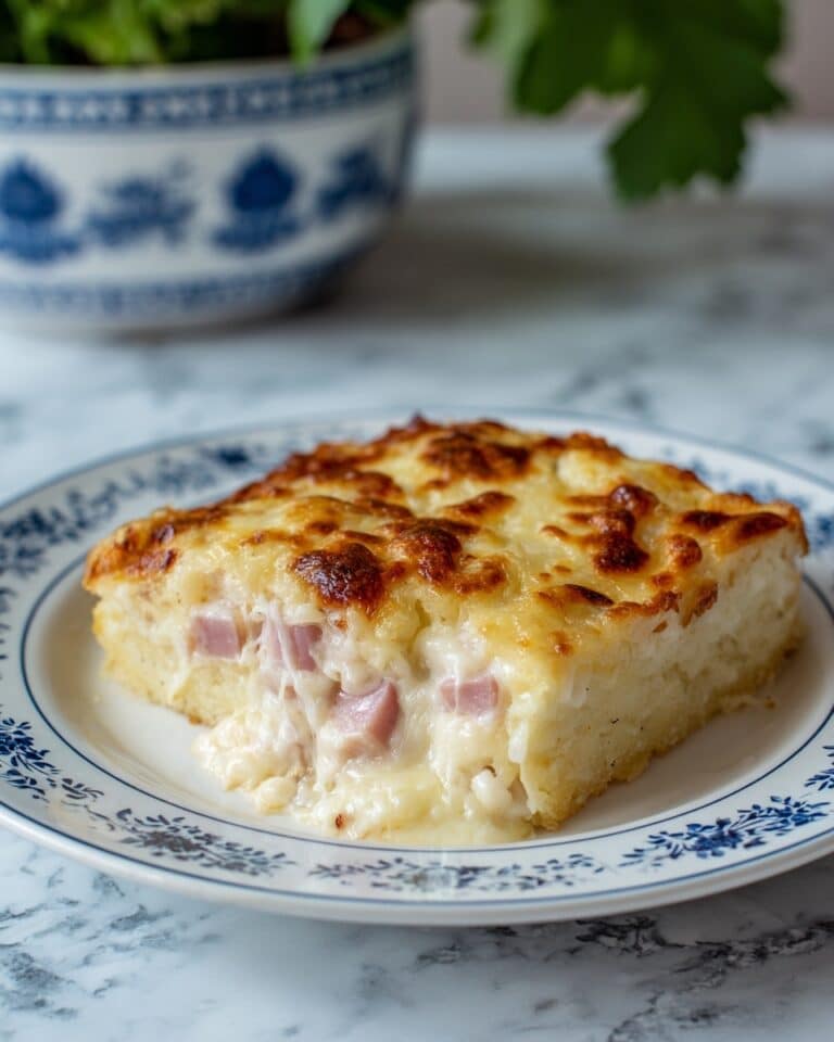 Ham and Cheese Butter Swim Biscuits Recipe