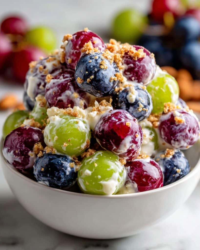 Creamy Grape Salad Recipe
