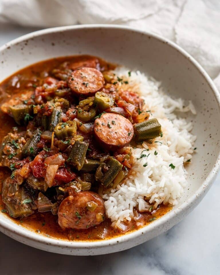 Okra and Sausage Stew Recipe