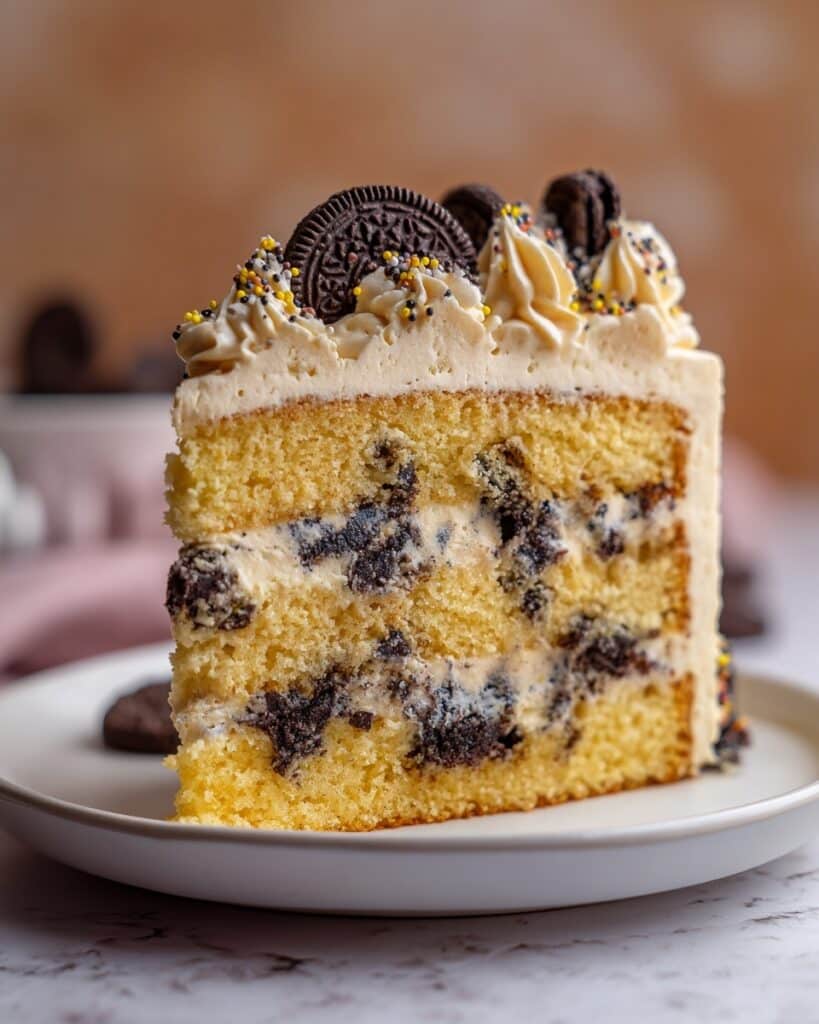 Oreo Honeybun Cake with Cinnamon Cookies ‘n’ Cream Icing Recipe
