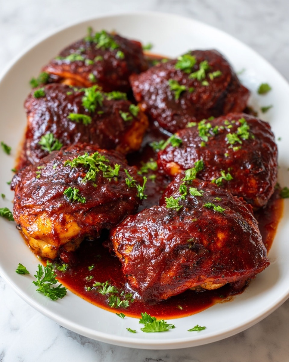 Baked BBQ Chicken Thighs Recipe