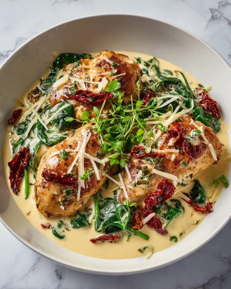 Crockpot Creamy Tuscan Chicken Recipe