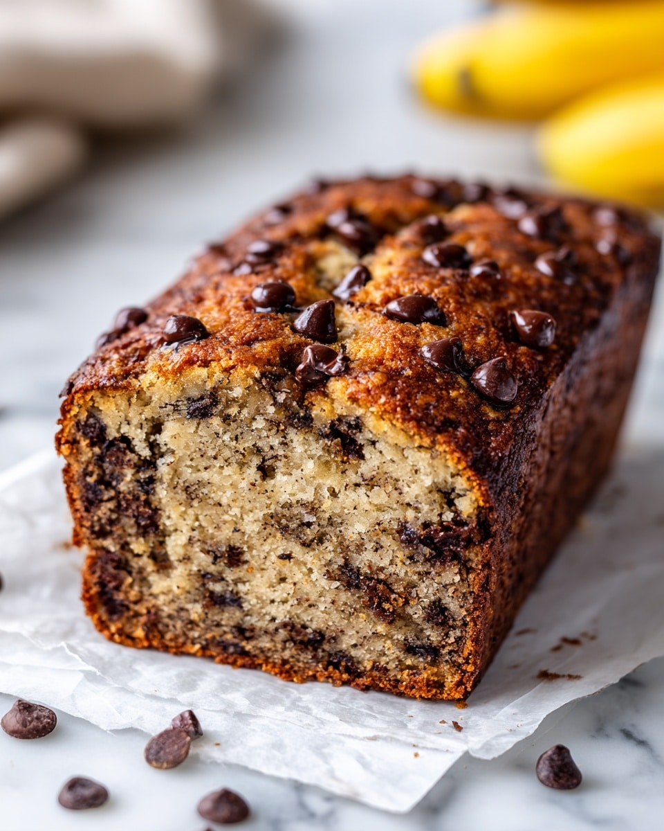 The Ultimate Moist Chocolate Chip Banana Bread Recipe