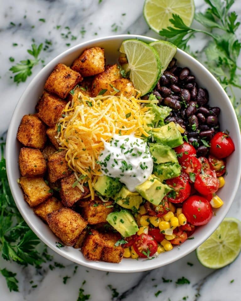 Loaded Fiesta Potato Bowls Recipe