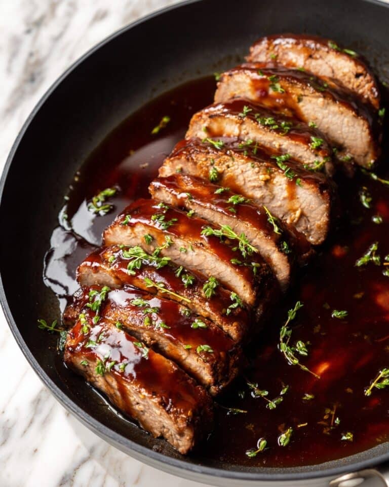 Oven Baked BBQ Pork Tenderloin: Juicy and Flavorful for Easy Dinners Recipe