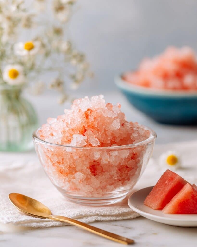 Classic Watermelon Granita Recipe