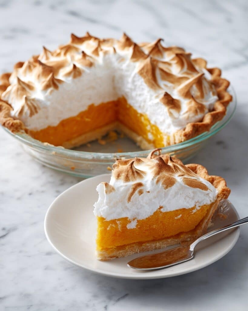 Vegan Sweet Potato Pie With Meringue Topping (No Coconut) Recipe