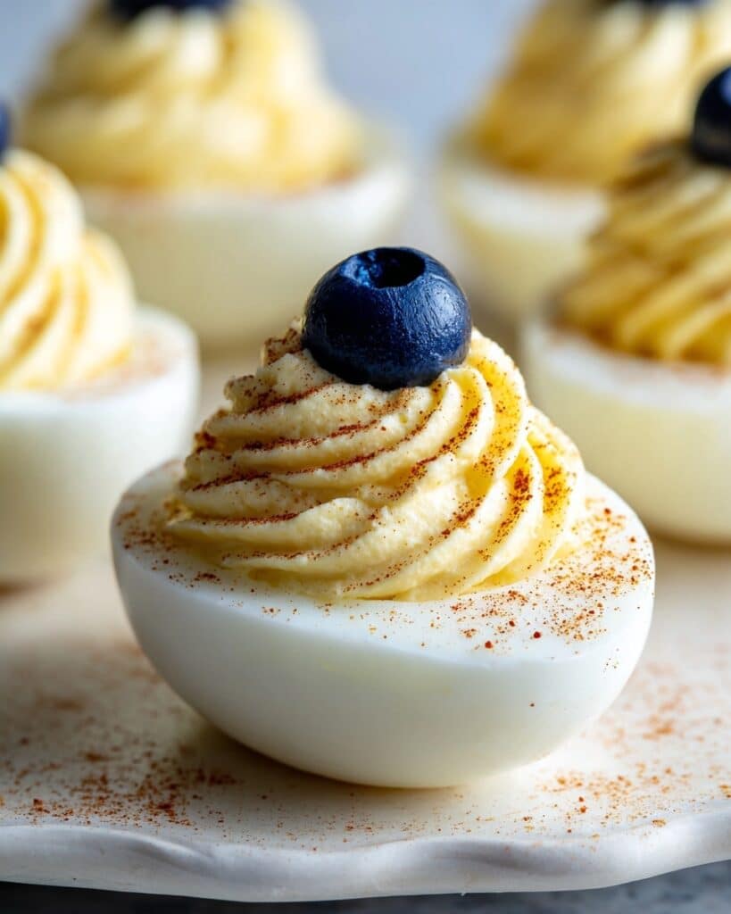 Garlic Deviled Eggs Recipe