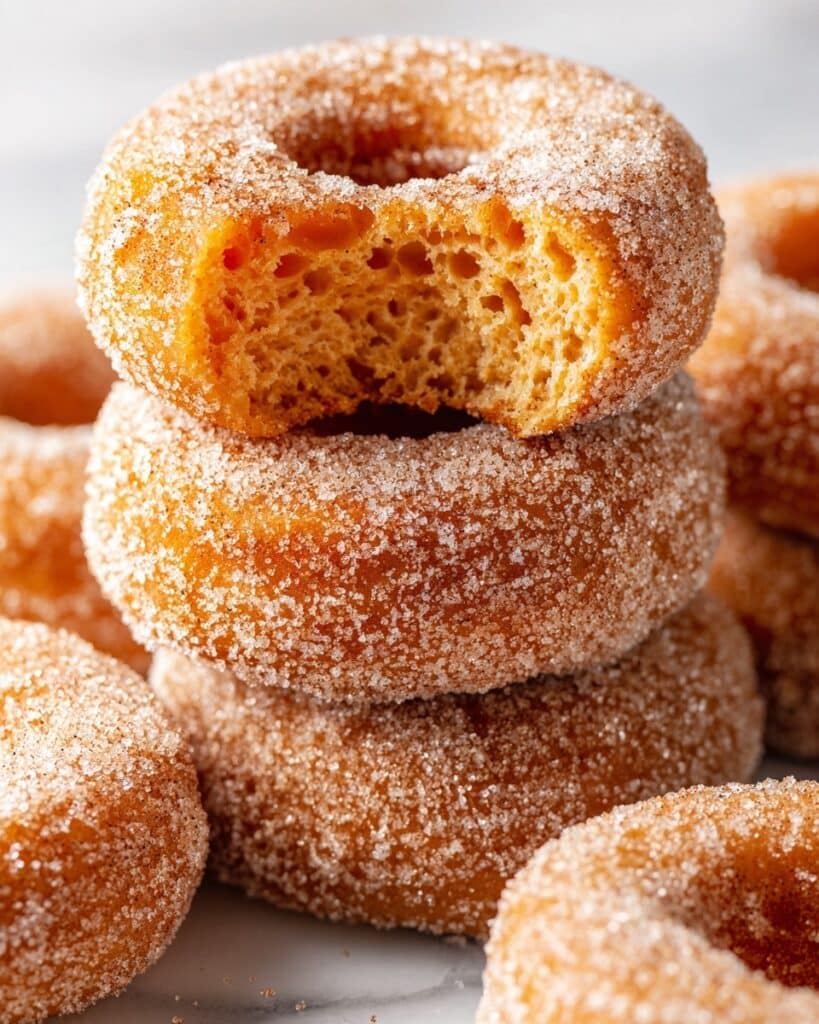 Easy Pumpkin Donuts with Spiced Glaze Recipe