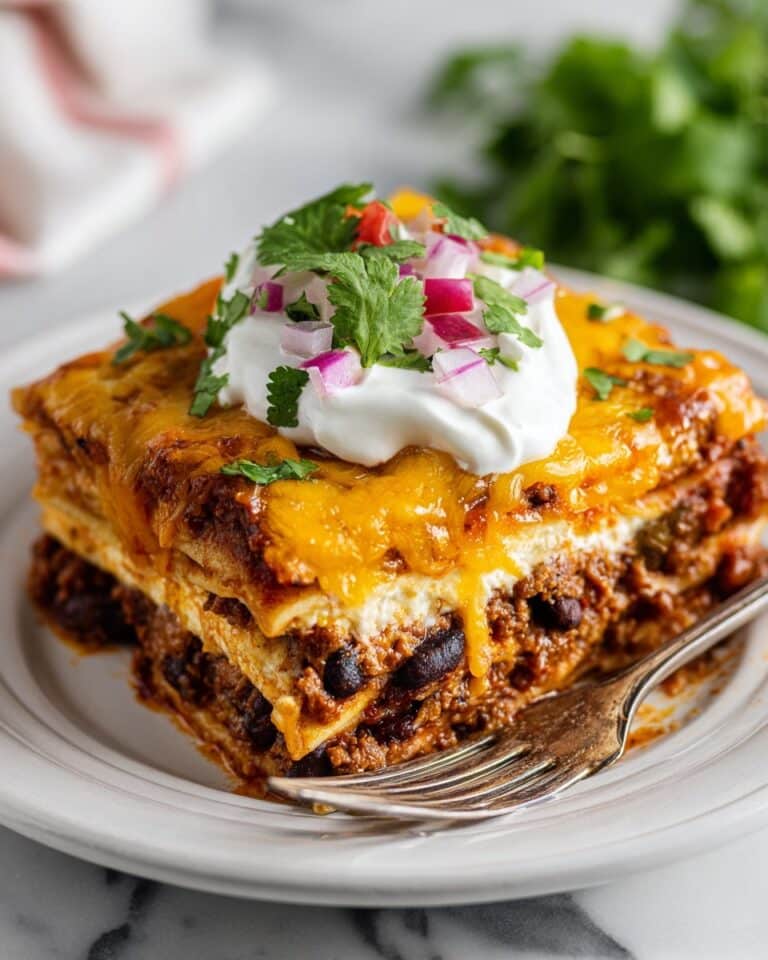Taco Lasagna Bake Recipe